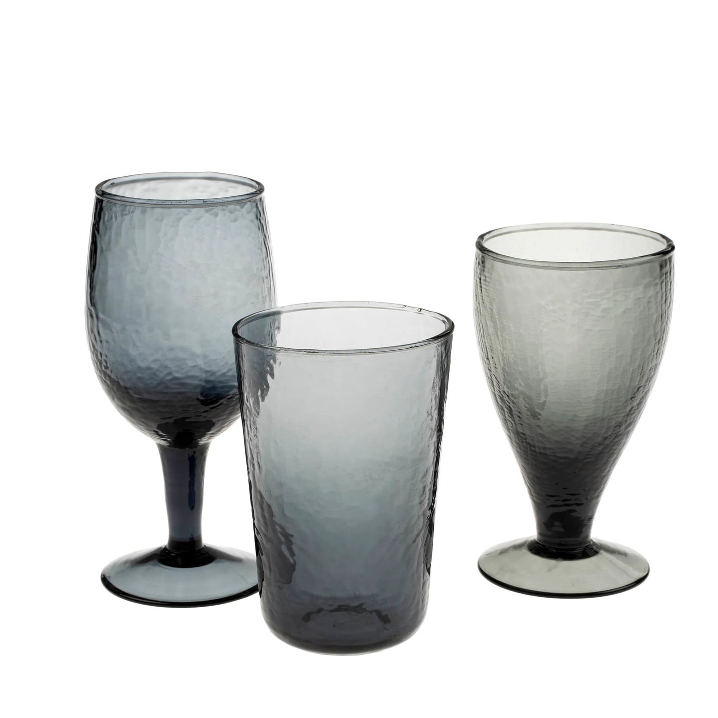 Valdes Water Glass - Smoke