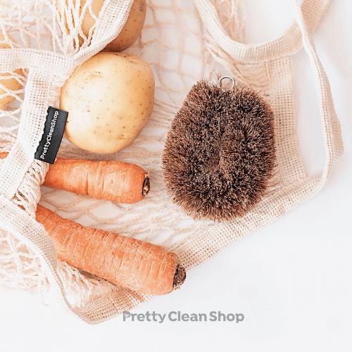 Vegetable Scrubbing Brush “Tawashi” - Coconut Fibres by Redecker