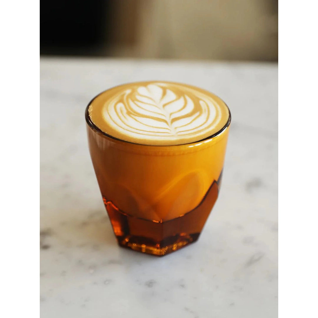 Vero Cappuccino Glass 6oz - Amber