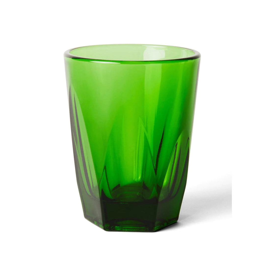 Vero Latte Glass 12oz - Emerald