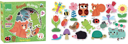 Wooden Garden Magnets by VILAC Kids Vilac