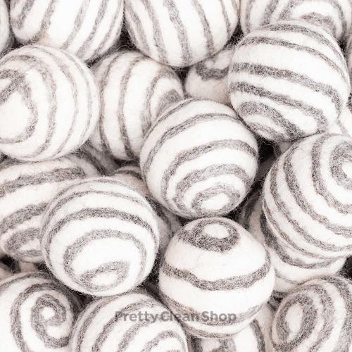 Wool Dryer Balls PATTERNED