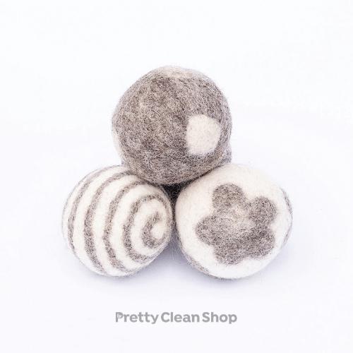 Wool Dryer Balls PATTERNED