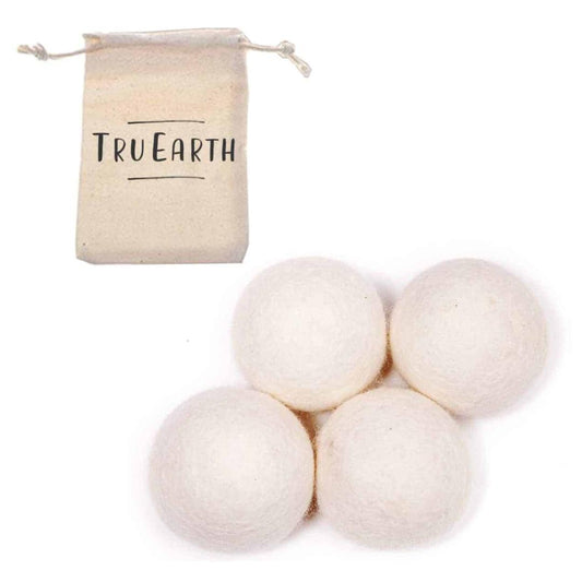 Wool Dryer Balls - Set of 4 - by Tru Earth