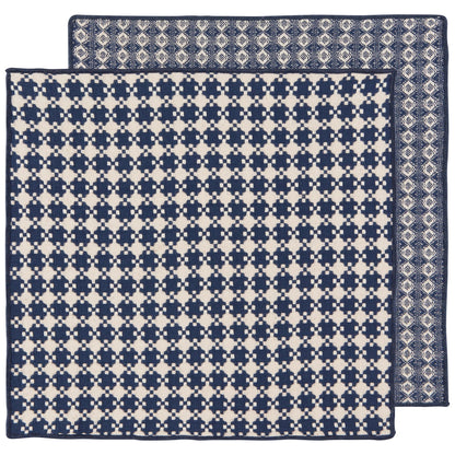 Woven 100% Cotton Dishcloths Set of 2 - Midnight