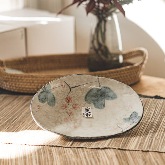 Xiao He Blossom Oval Plate