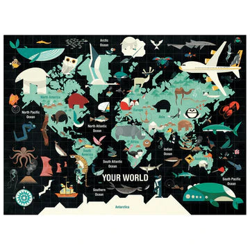 Your World 1000 Piece Puzzle by Mudpuppy