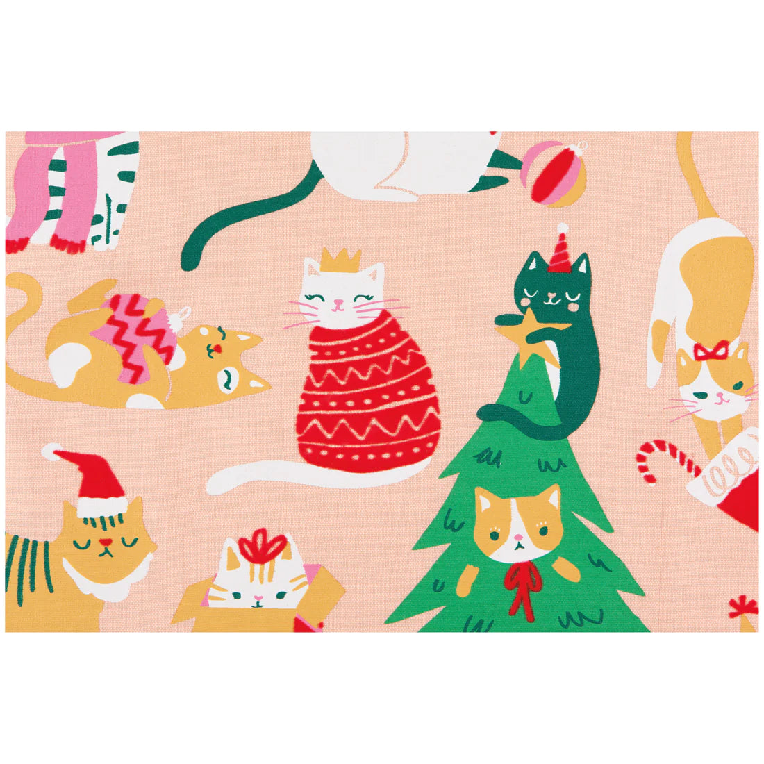 Tea Towel 100% Cotton - Let it Meow