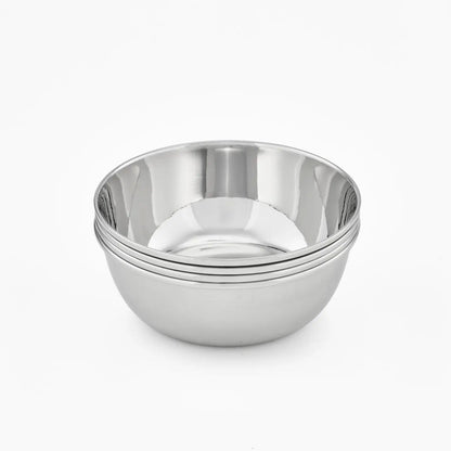 Stainless Steel Snack Bowls - Set of 4