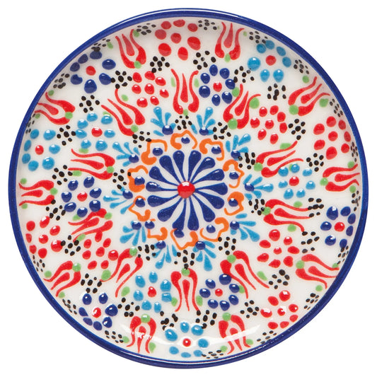 Hand-painted Turkish Dish - Evani