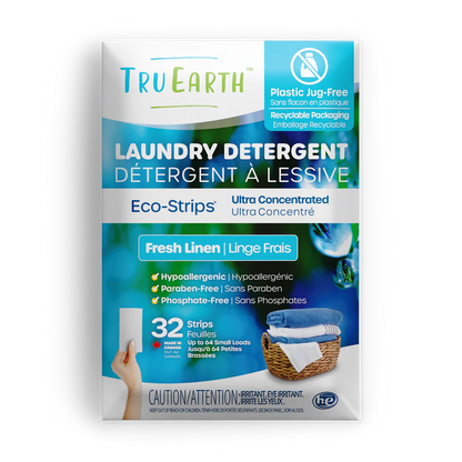 Laundry Detergent Strips - 32 Loads - Fresh Linen