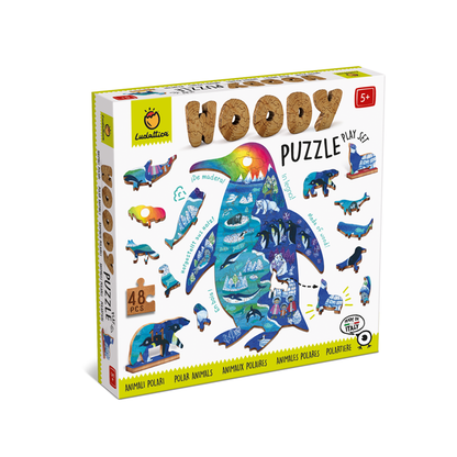 Woody Puzzle - Polar Animals